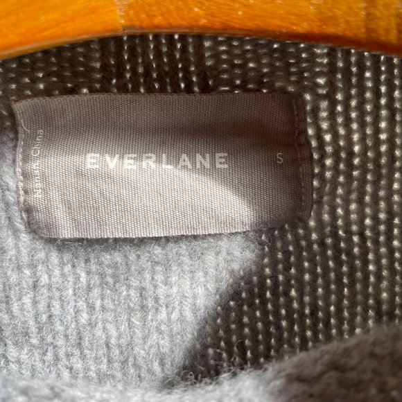 Everlane The Cable Mockneck GREY - Picture 5 of 5